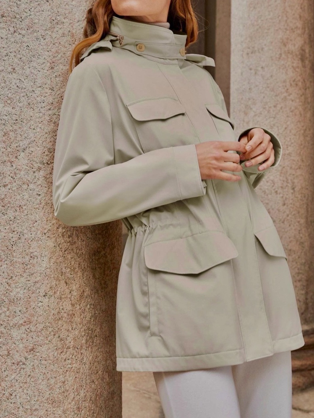 Loro Piana Traveler Jacket for Women 100% cashmere lining